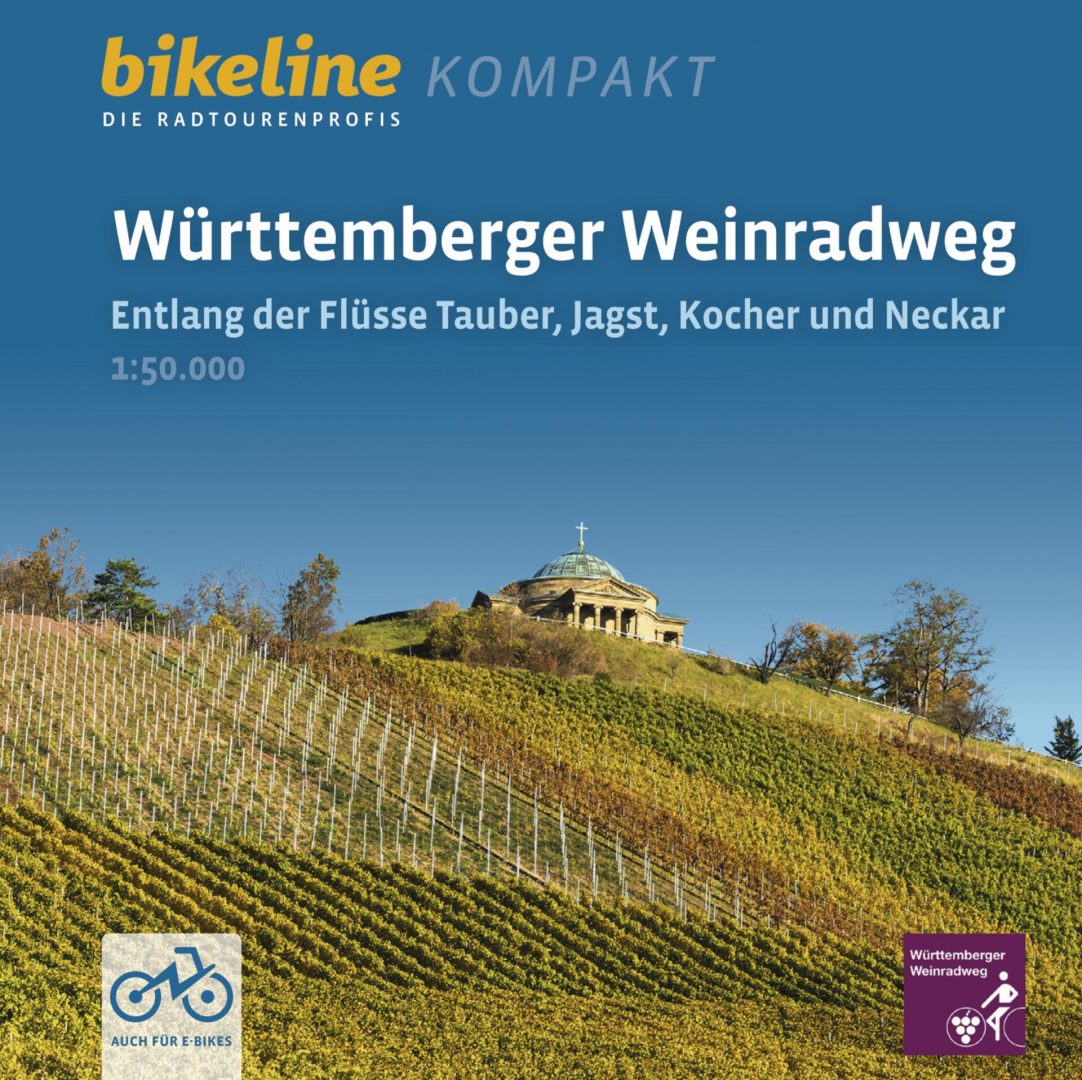 Online bestellen: Fietsgids Bikeline Radtourenbuch kompakt Württemberger Weinradweg | Esterbauer