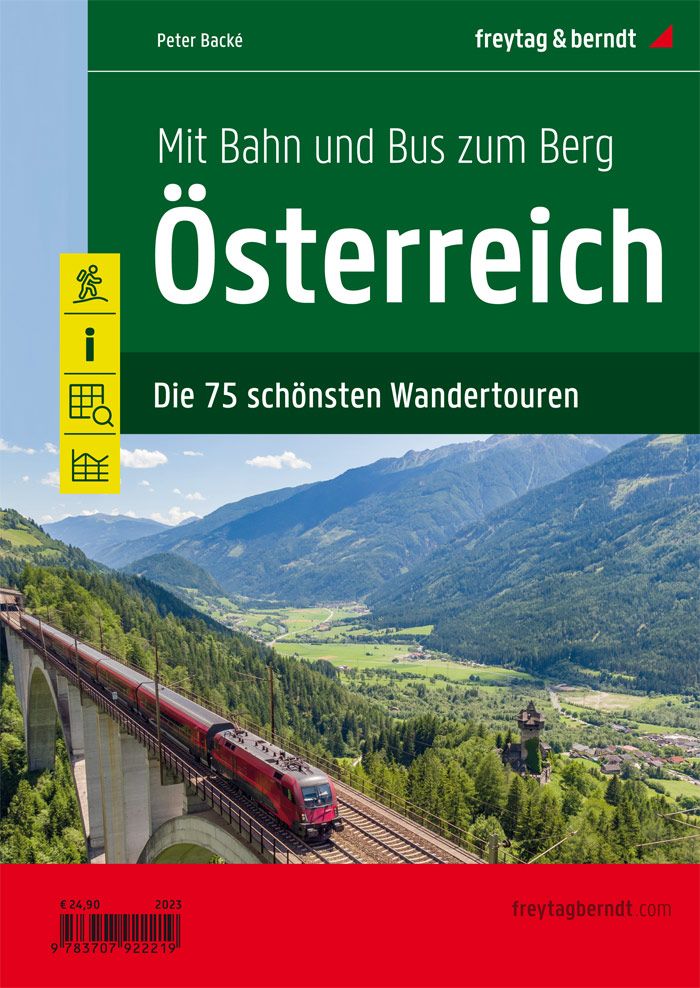 Online bestellen: Wandelgids Osterreich mit Bahn und Bus zum Berg | Freytag & Berndt