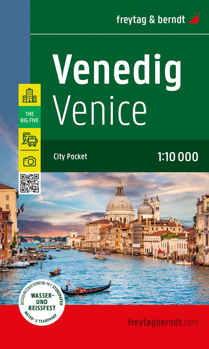 Online bestellen: Stadsplattegrond City Pocket Venedig - Venetië CP | Freytag & Berndt