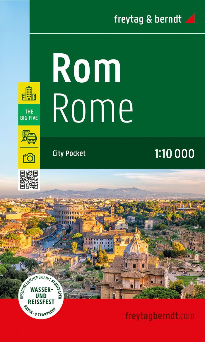 Online bestellen: Stadsplattegrond City Pocket Rome CP | Freytag & Berndt