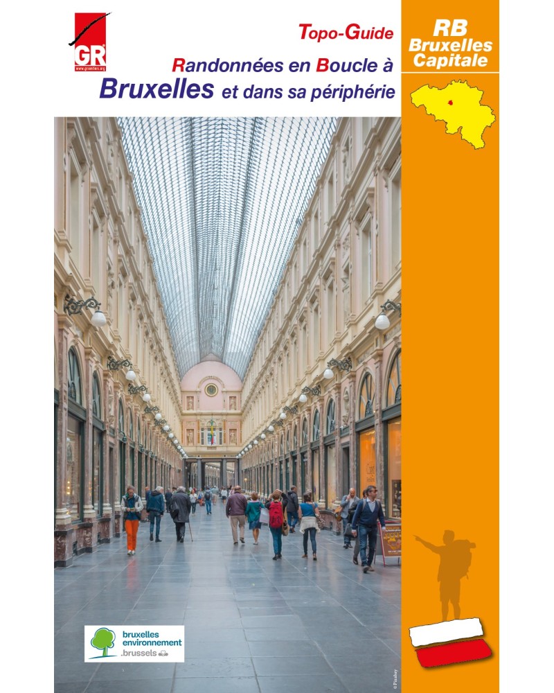 Online bestellen: Wandelgids Bruxelles & périphérie randonnées en boucle GR 2023 | Les Sentiers de Grande Randonnée