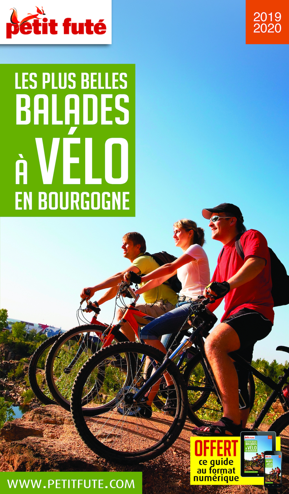 Online bestellen: Les plus belles balades à vélo en Bourgogne | Petit Futé