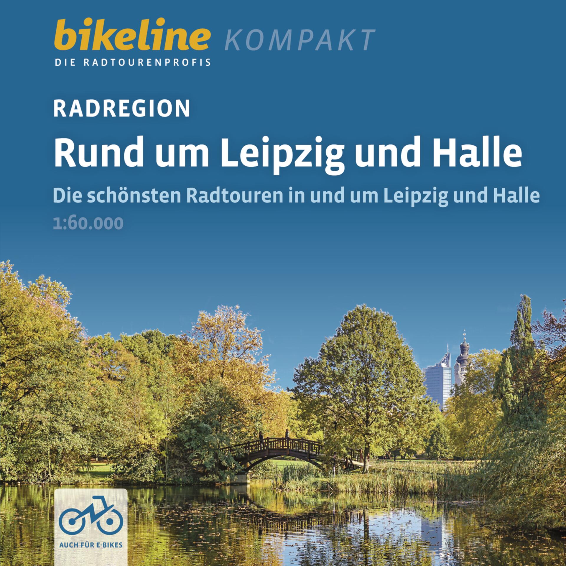 Online bestellen: Fietsgids Bikeline Radtourenbuch kompakt Leipzig und Halle rund um Radregion | Esterbauer