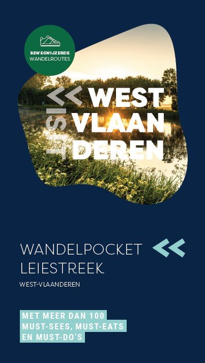 Online bestellen: Reisgids Wandelpocket Leiestreek | Westtour