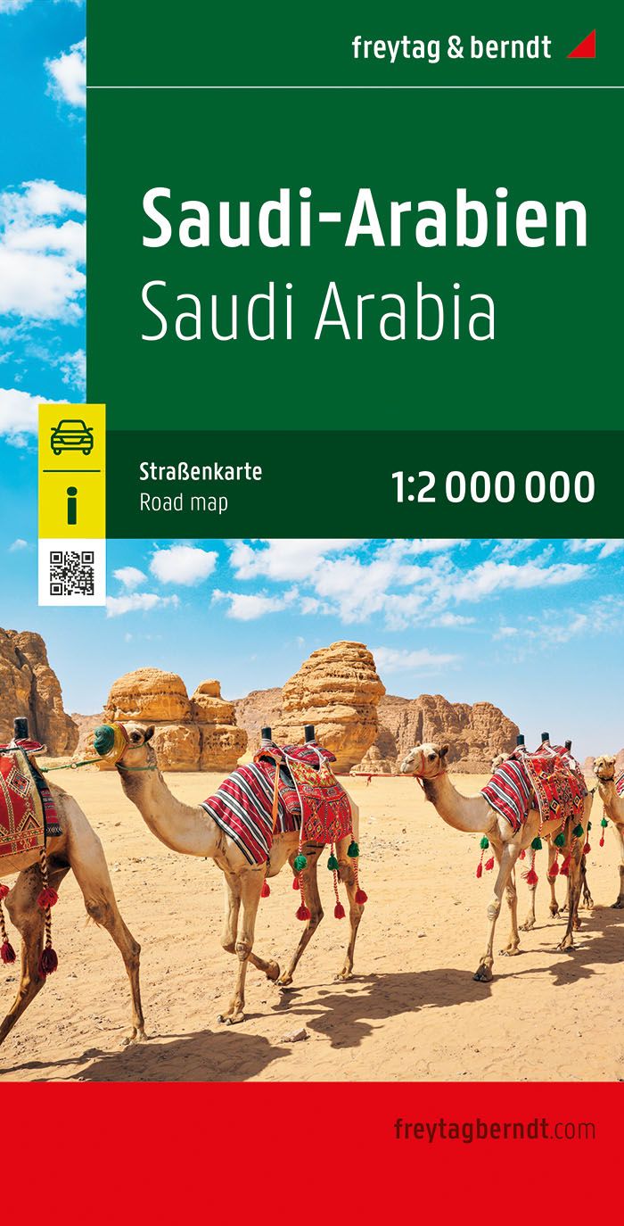 Wegenkaart - landkaart Saudi-A…