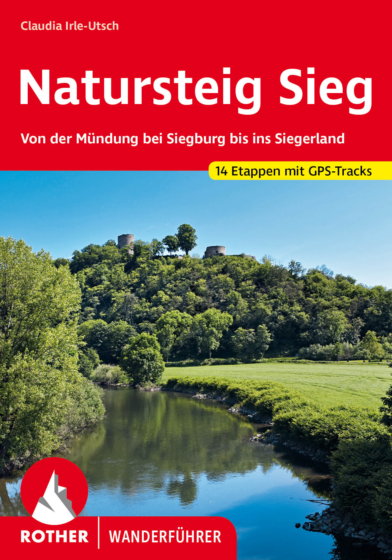 Online bestellen: Wandelgids Sieg Natursteig | Rother Bergverlag