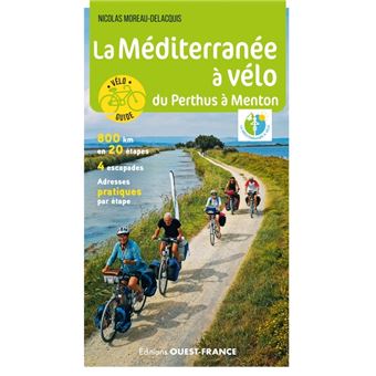 Online bestellen: Fietsgids Méditerranée à vélo du Perthus à Menton | Editions Ouest-France