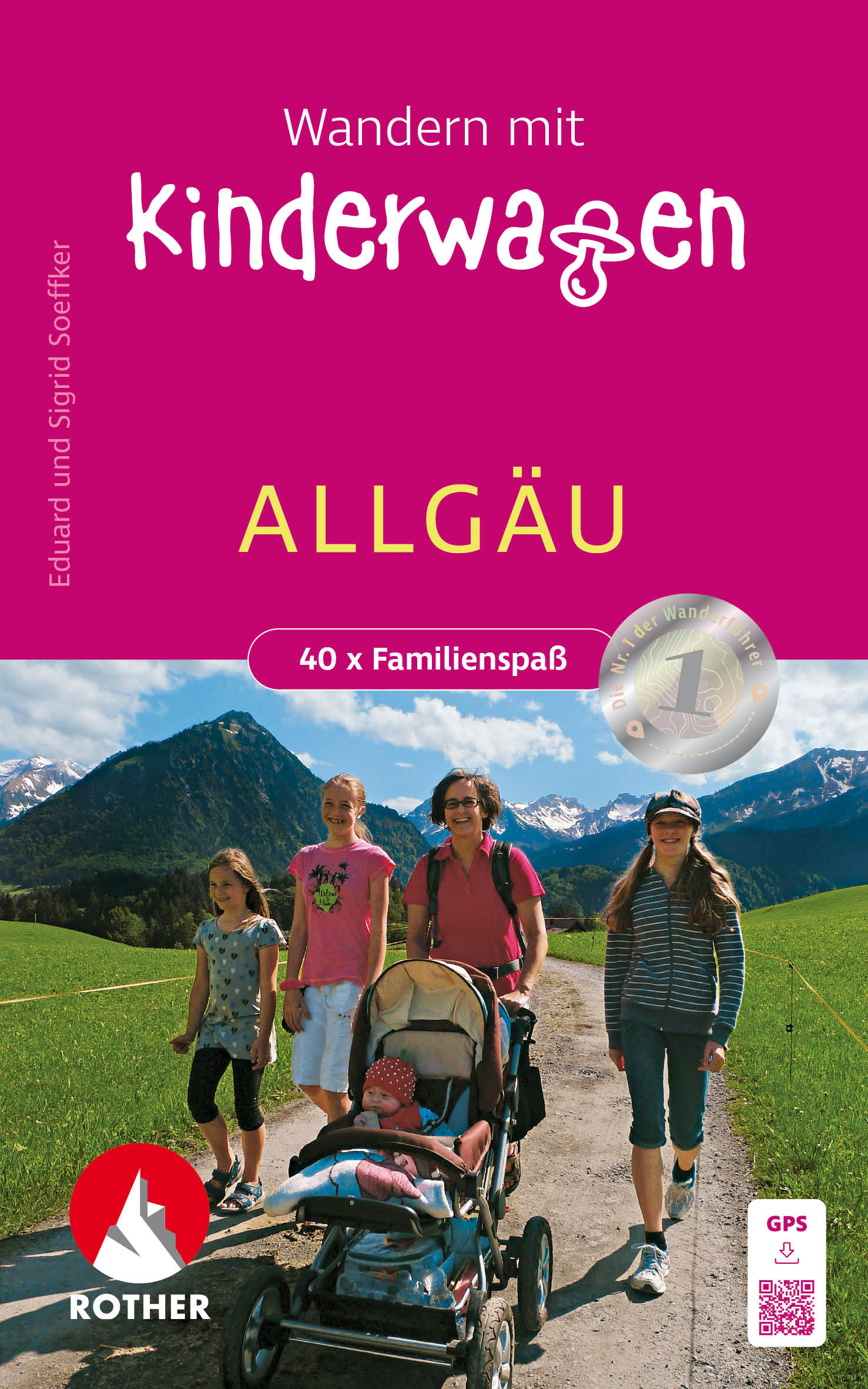 Online bestellen: Wandelgids Allgäu wandern mit Kinderwagen | Rother Bergverlag