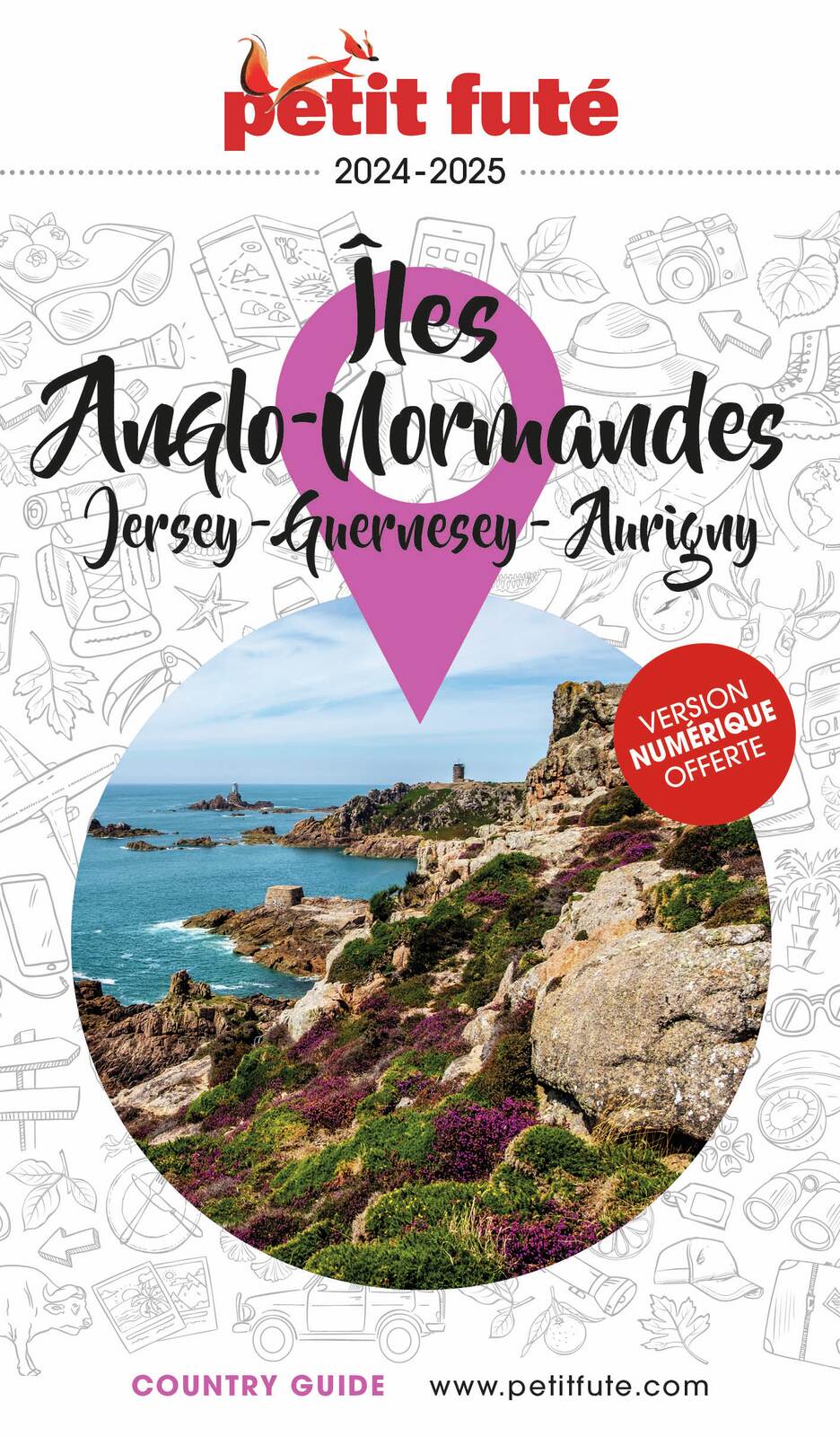 Online bestellen: Reisgids Country guide Iles anglo-normandes 2024-2025 Jersey Guernesey Aurigny | Petit Futé