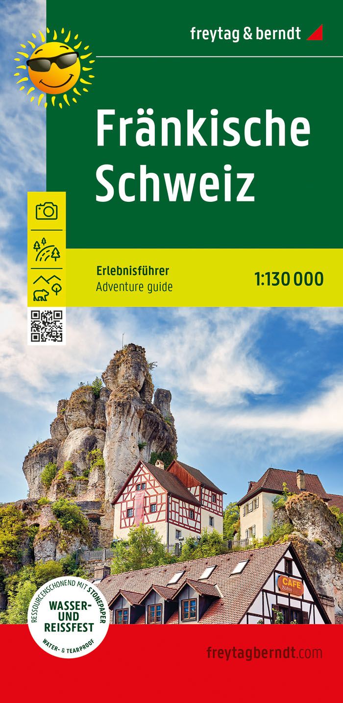 Online bestellen: Wegenkaart - landkaart EF0047 Fränkische Schweiz | Freytag & Berndt