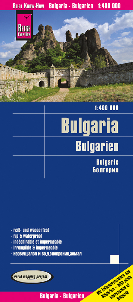 Online bestellen: Wegenkaart - landkaart Bulgarije | Reise Know-How Verlag