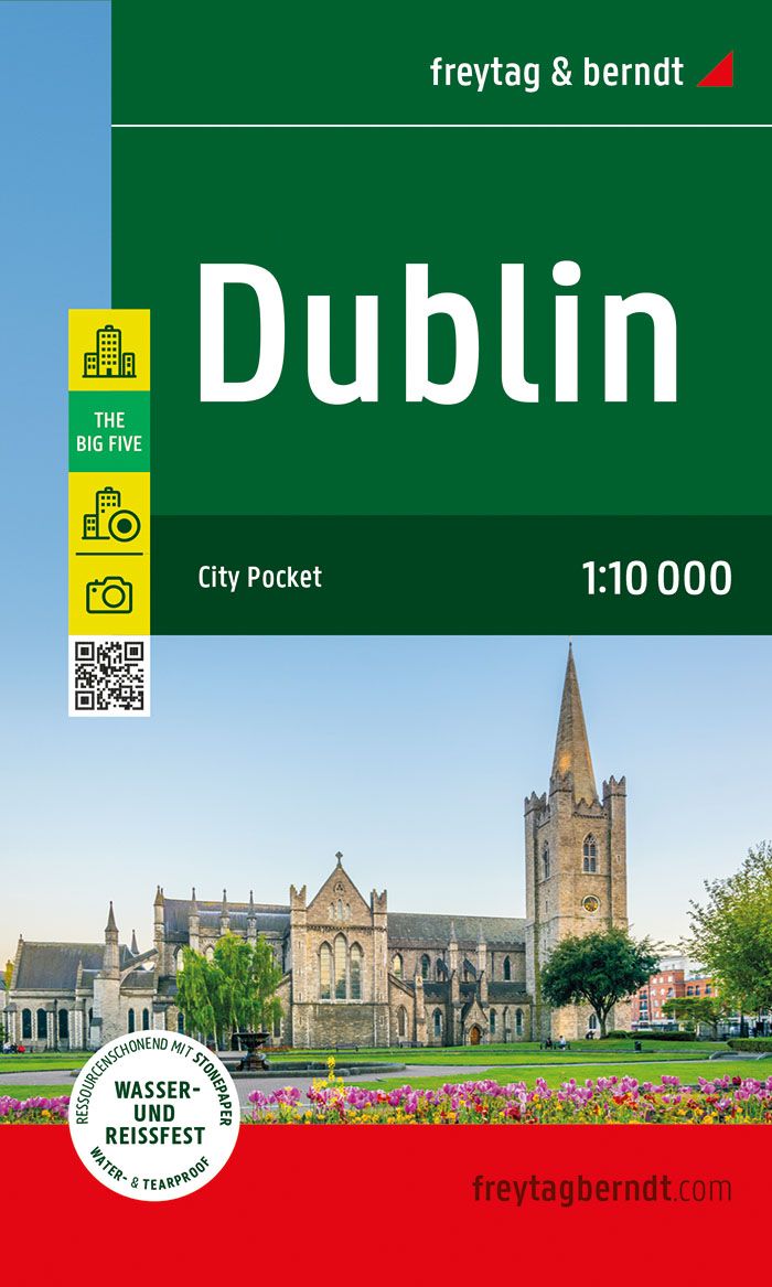 Stadsplattegrond City Pocket Dublin CP | Freytag & Berndt