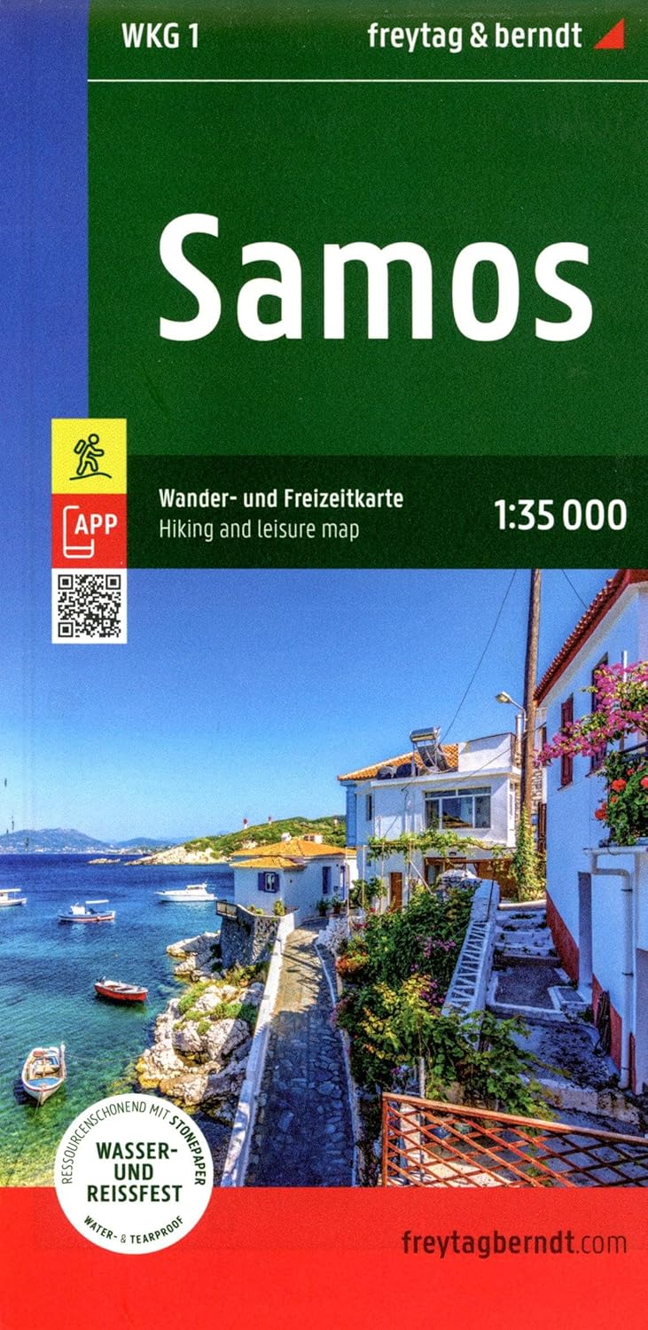 Online bestellen: Wandelkaart G1 Samos | Freytag & Berndt