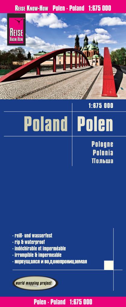 Wegenkaart - landkaart Polen |…