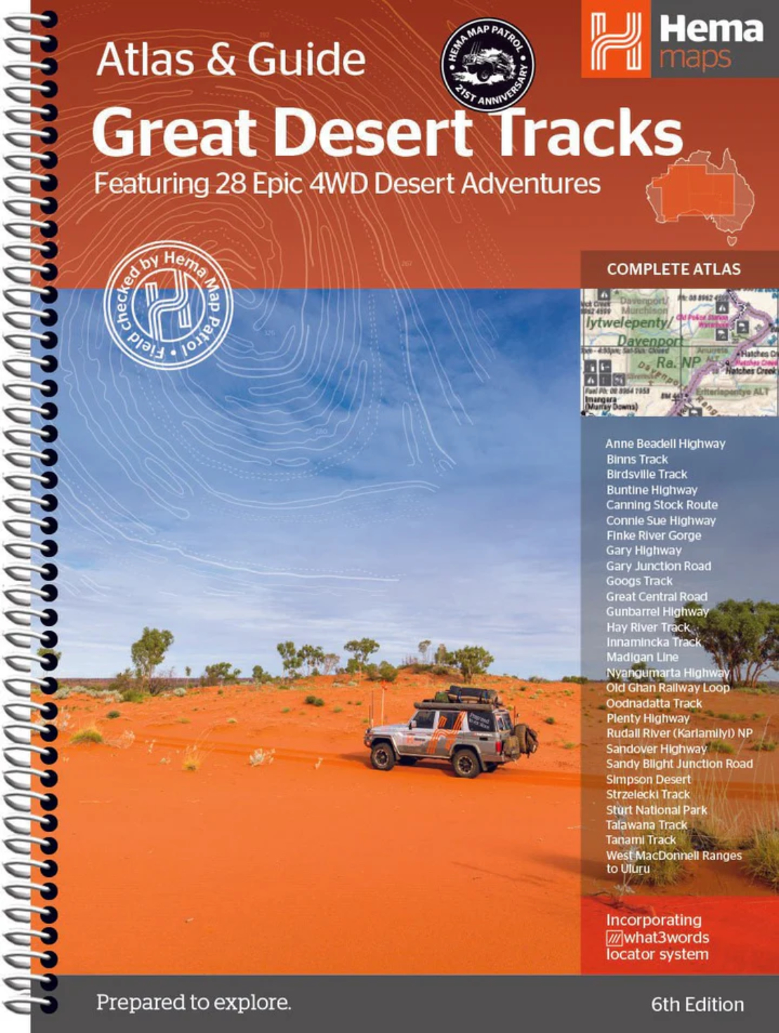 Wegenatlas Great Desert Tracks…