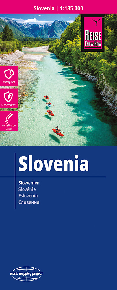 Wegenkaart - landkaart Sloveni…