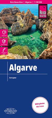 Online bestellen: Wegenkaart - landkaart Algarve | Reise Know-How Verlag