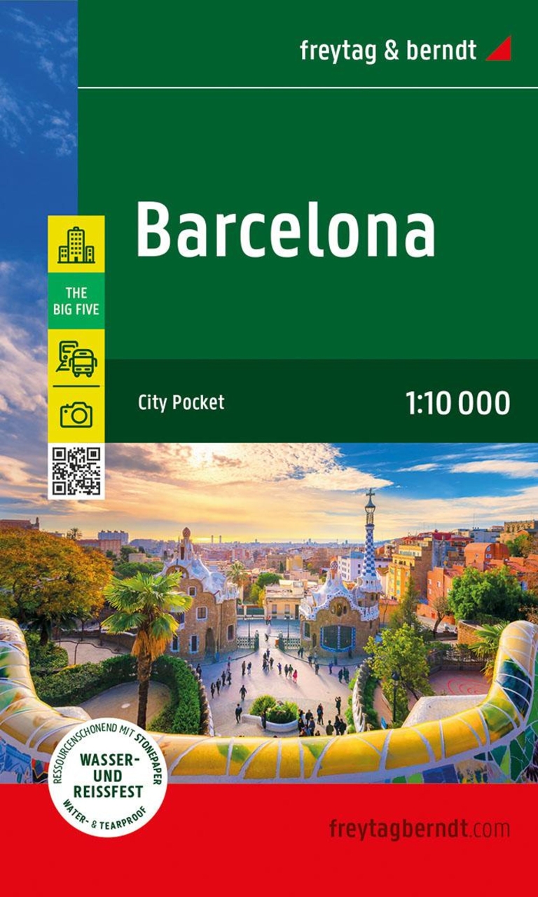 Online bestellen: Stadsplattegrond City Pocket Barcelona CP | Freytag & Berndt