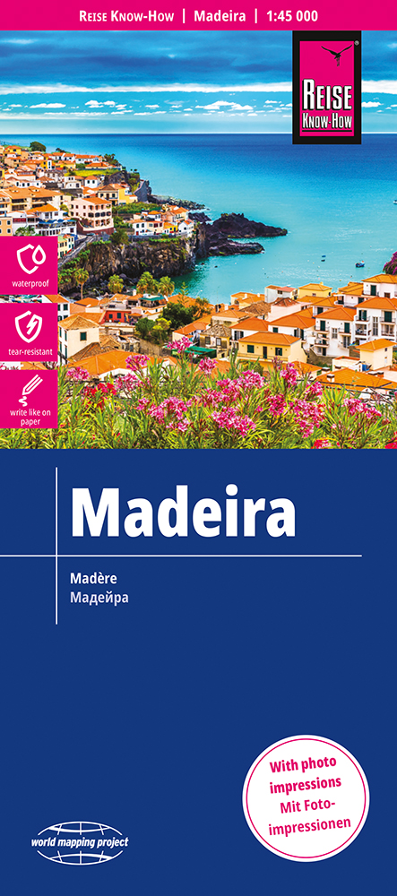 Wegenkaart - landkaart Madeira | Reise Know-How Verlag