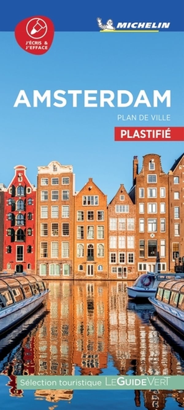 Online bestellen: Stadsplattegrond Amsterdam geplastificeerd | Michelin