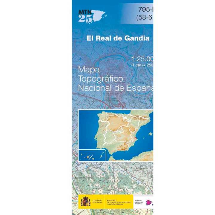 Online bestellen: 795-II Real de Gandía | CNIG - Instituto Geográfico Nacional