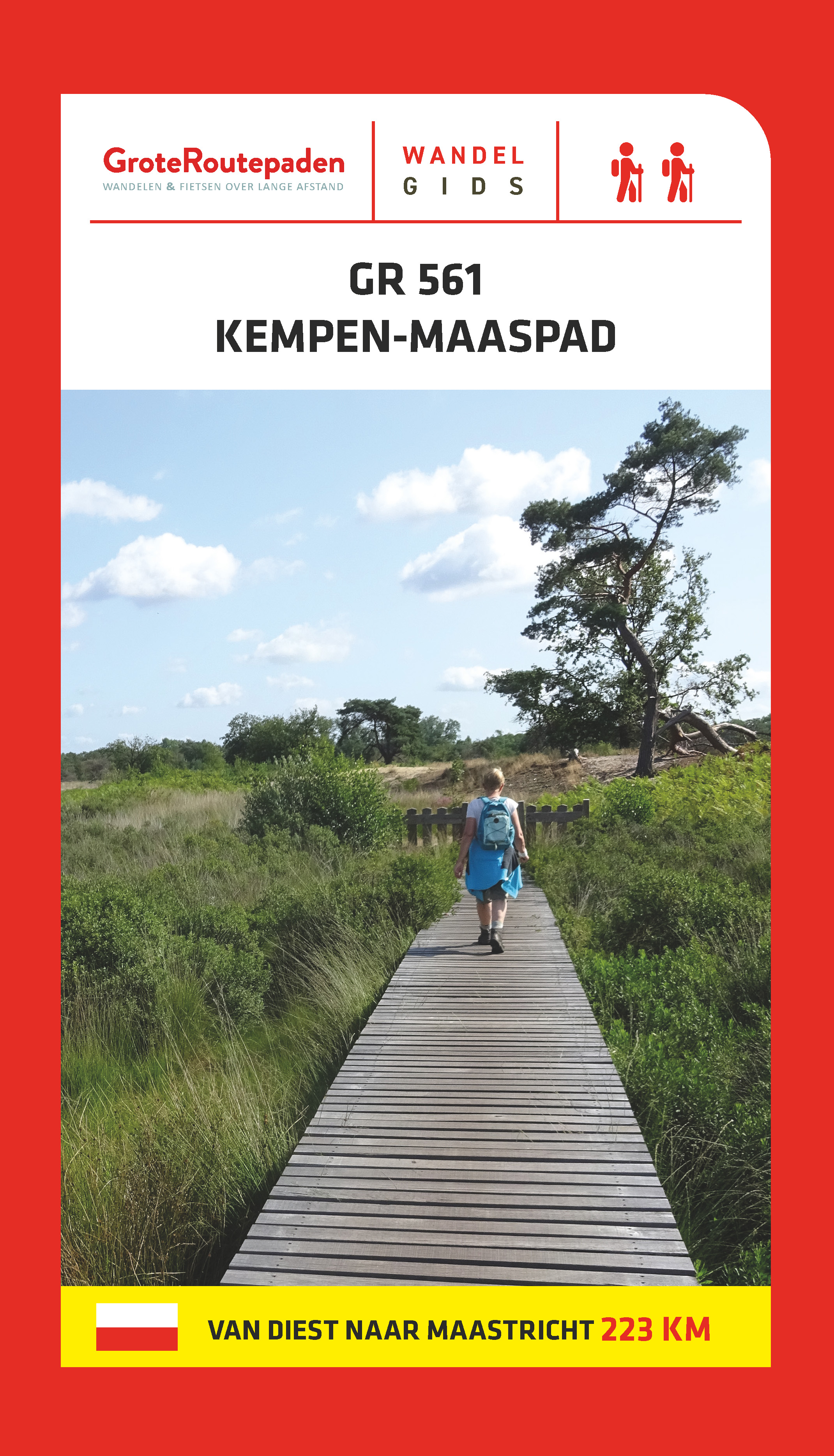 Online bestellen: Wandelgids Kempen Maaspad GR561 Diest-Maastricht 223 km | Grote Routepaden