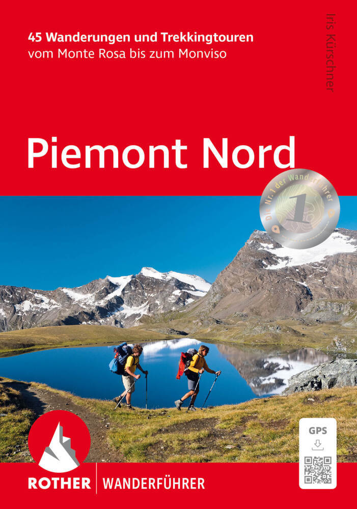 Online bestellen: Wandelgids Piemont Nord | Rother Bergverlag