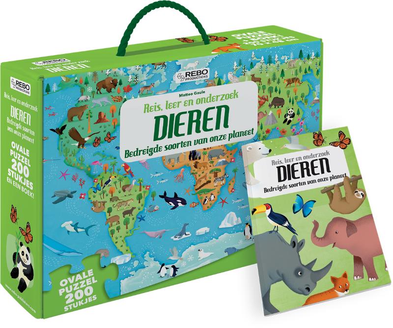 Kinderpuzzel Dieren puzzel 200…