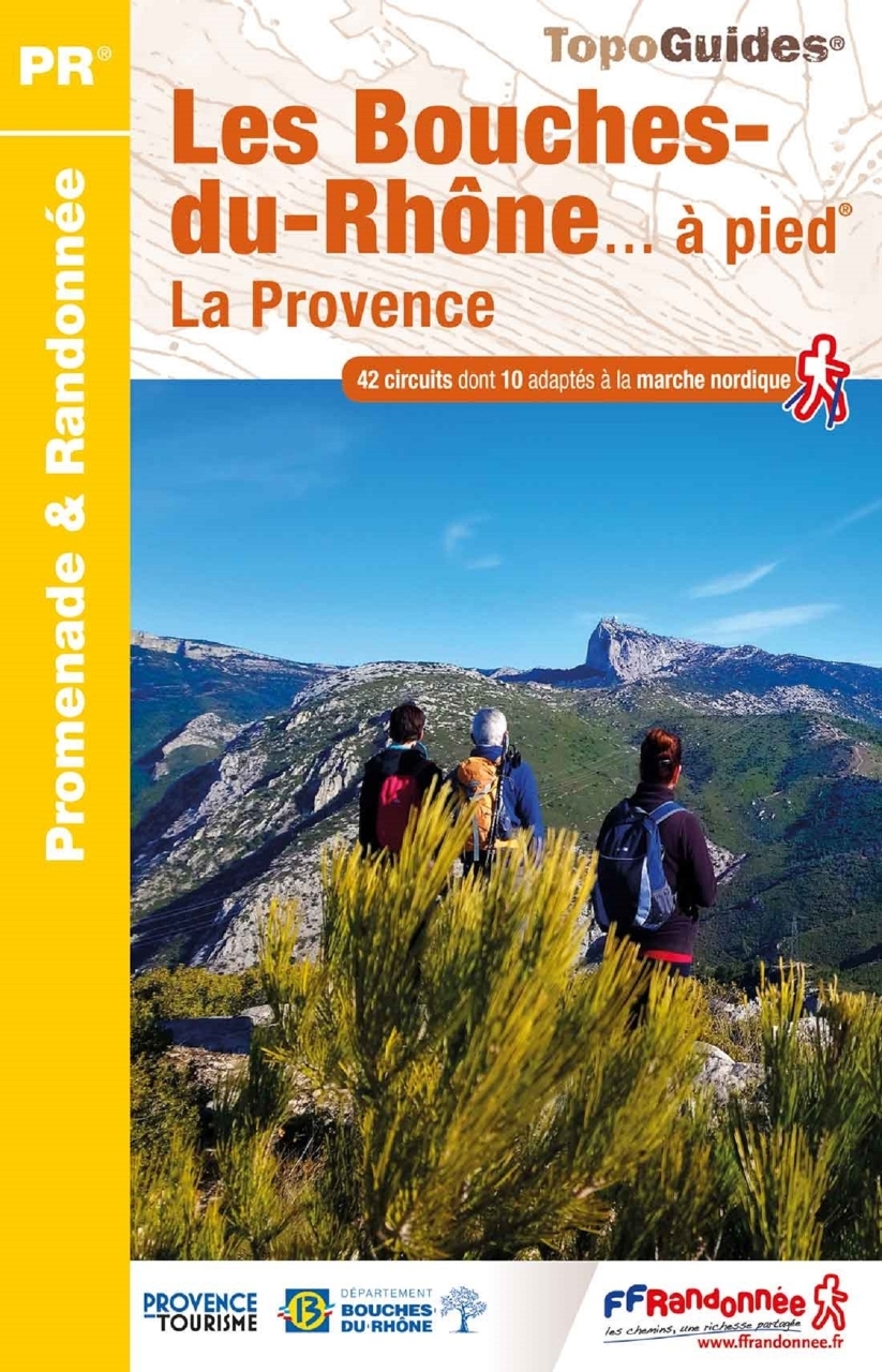 Online bestellen: Wandelgids D013 Bouches-du-Rhône à pied la Provence 42 circuits | FFRP