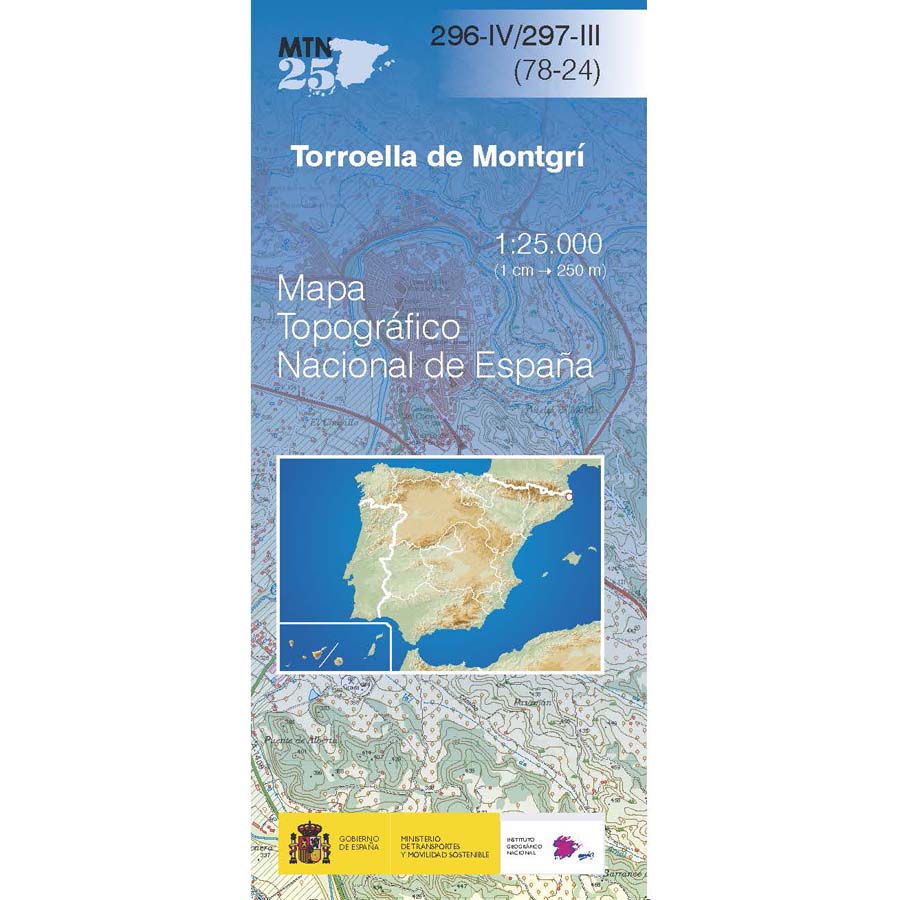 Online bestellen: Topografische kaart 296-IV/297-III Torroella de Montgrí | CNIG - Instituto Geográfico Nacional