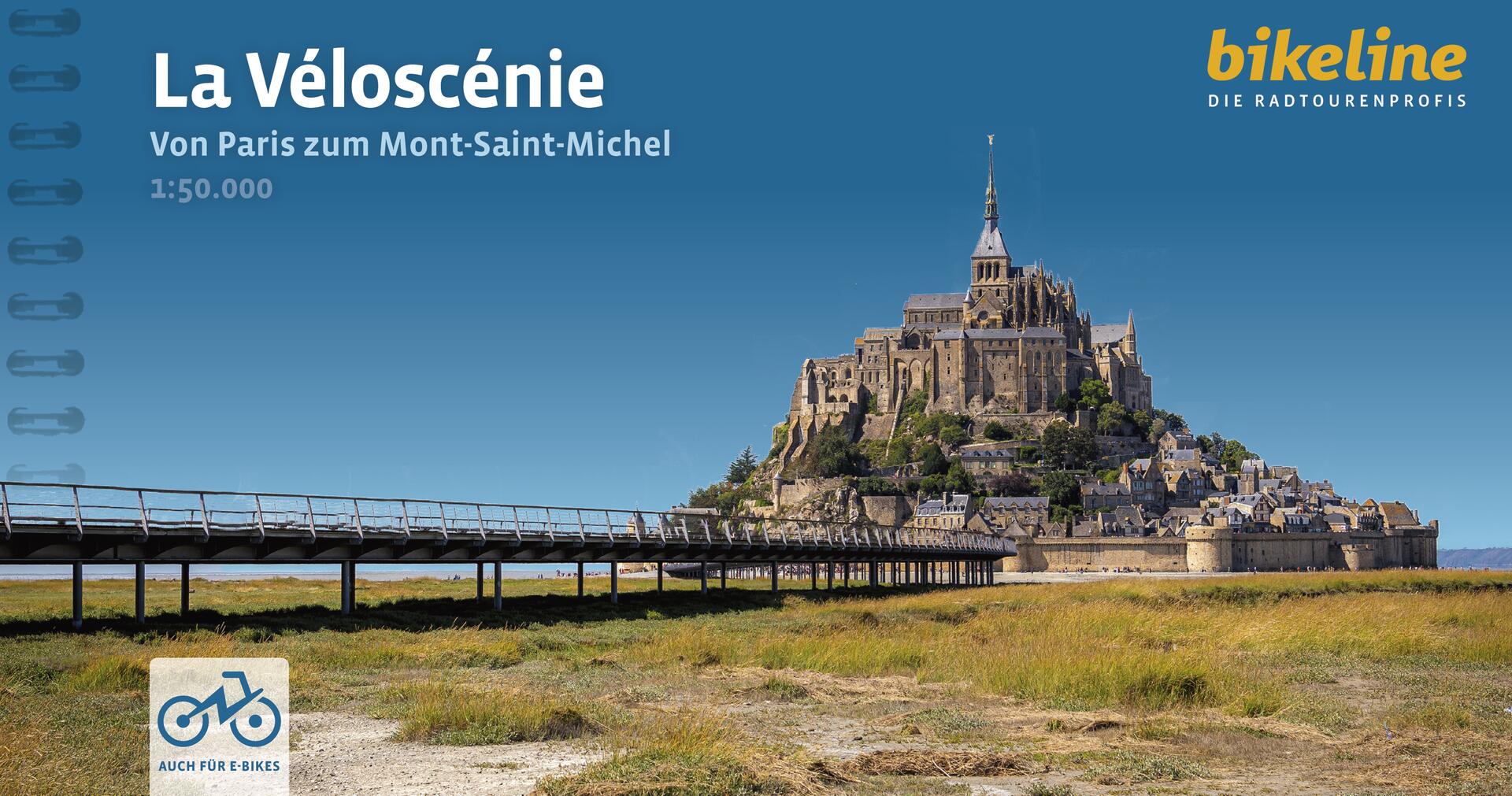 Online bestellen: Fietsgids Bikeline La Véloscénie Von Paris zum Mont-Saint-Michel | Esterbauer