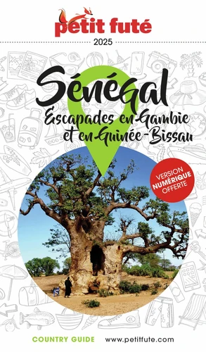 Online bestellen: Reisgids Country guide Sénégal 2025 Escapades en Gambie et en Guinée-Bissau | Petit Futé