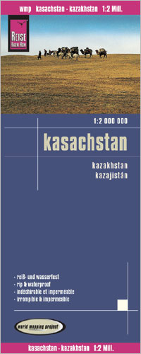 Online bestellen: Wegenkaart - landkaart Kazachstan - Kasachstan | Reise Know-How Verlag