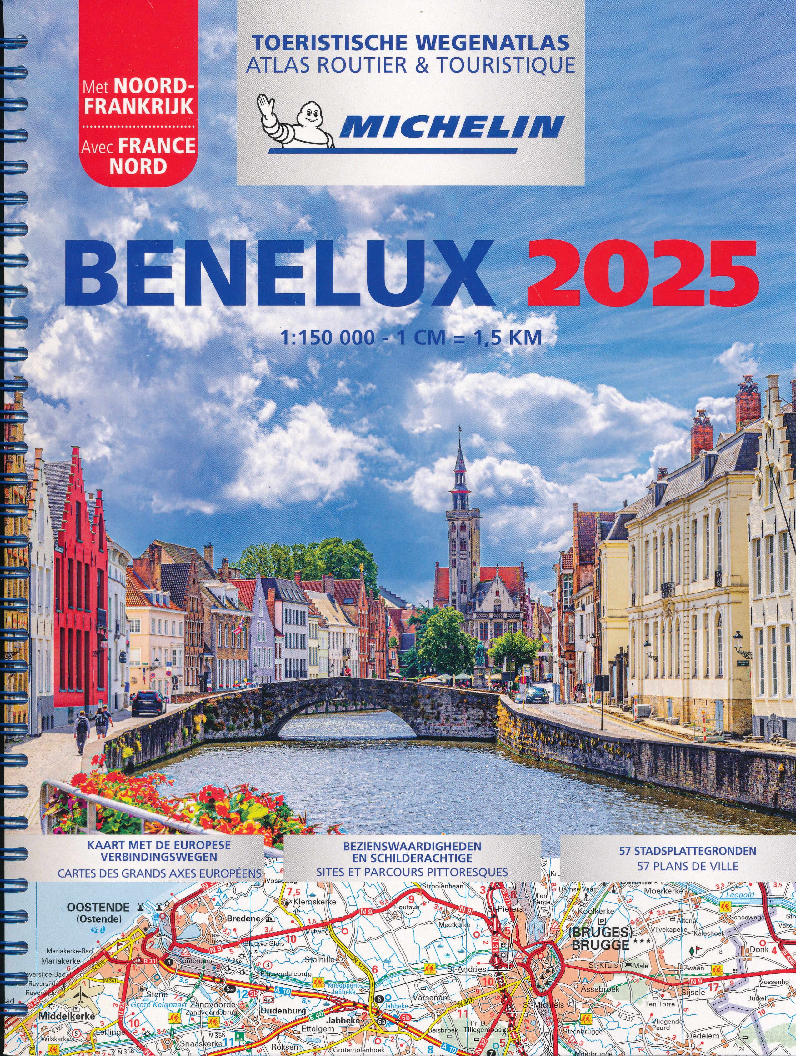 Wegenatlas Benelux 2025 | Ring…