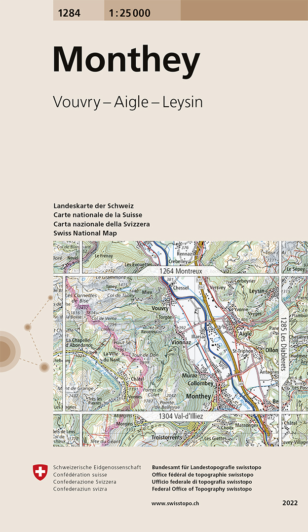 Wandelkaart - Topografische ka…