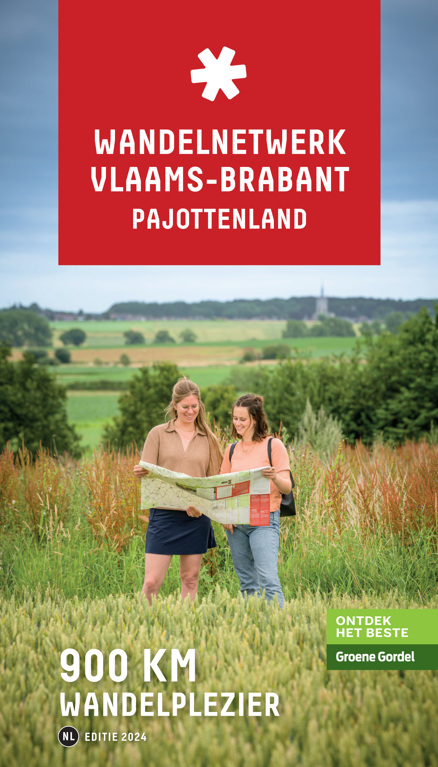 Online bestellen: Wandelkaart Pajottenland wandelnetwerk 2 kaarten + infogids | Toerisme Vlaams-Brabant