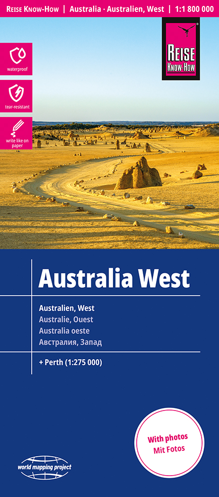 Online bestellen: Wegenkaart - landkaart Australia West - Australië West | Reise Know-How Verlag