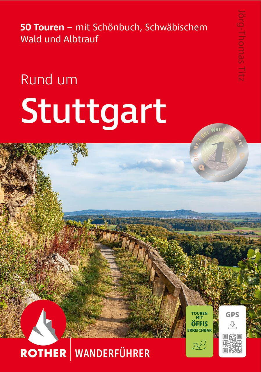 Online bestellen: Wandelgids Stuttgart | Rother Bergverlag