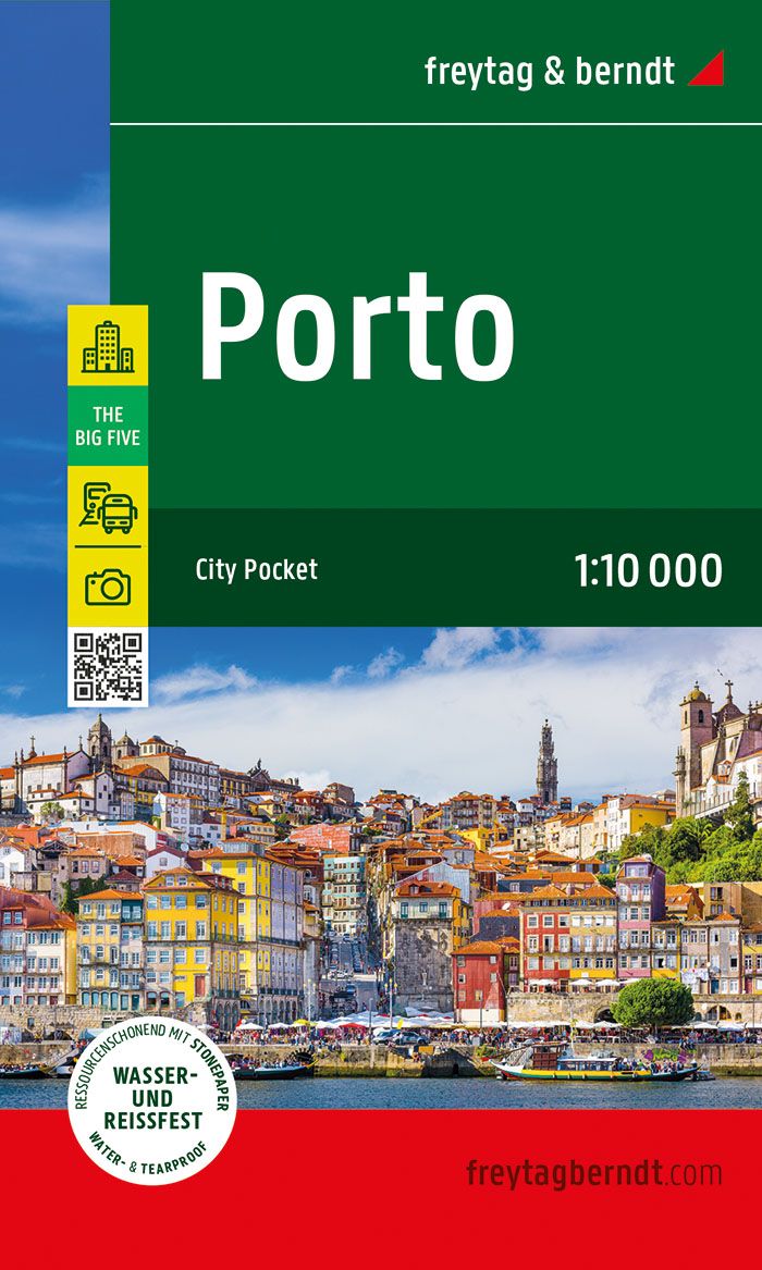 Online bestellen: Stadsplattegrond City Pocket Porto | Freytag & Berndt