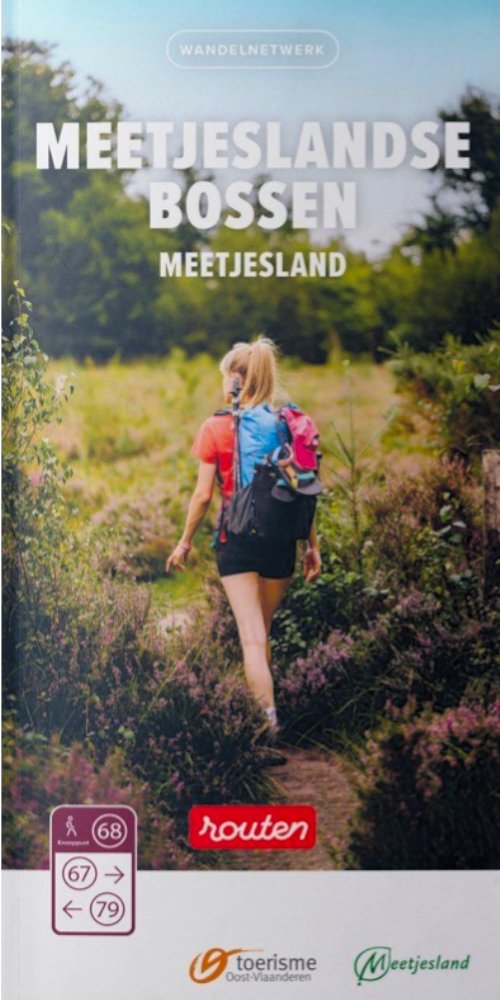 Online bestellen: Wandelkaart Wandelnetwerk BE Meetjeslandse bossen | Tourisme Vlaanderen