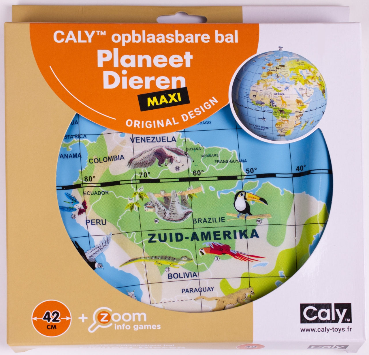 Opblaasbare wereldbol - globe…