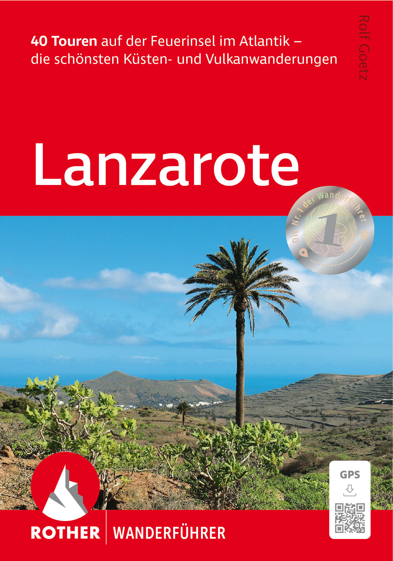 Online bestellen: Wandelgids Lanzarote | Rother Bergverlag