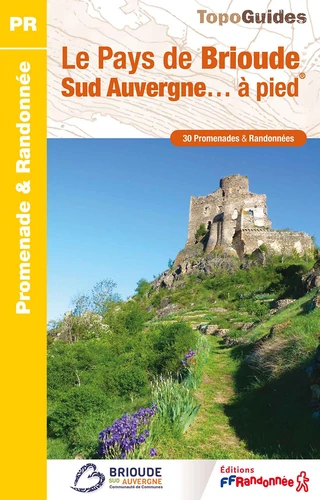 Online bestellen: Wandelgids P43J Le pays de Brioude Sud Auvergne... à pied | FFRP