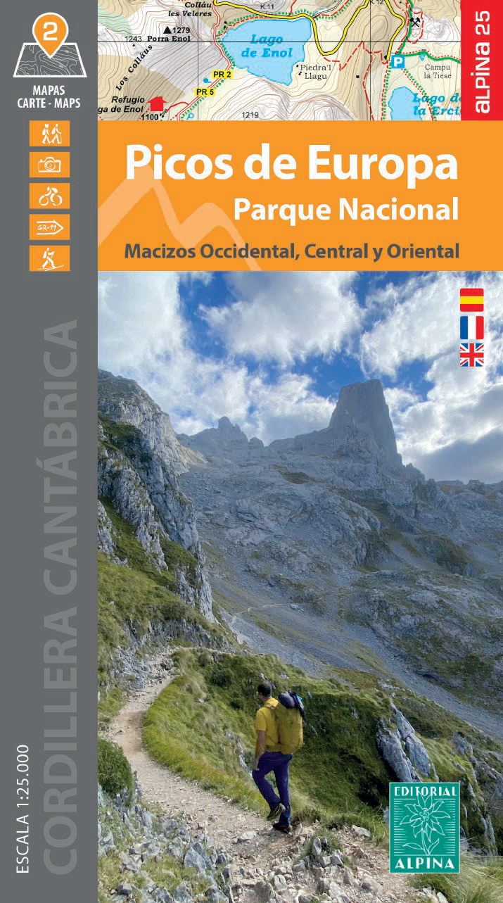 Online bestellen: Wandelkaart Picos de Europa PN - | Editorial Alpina