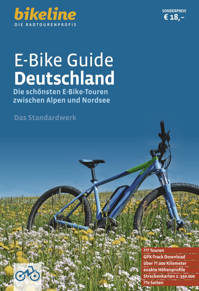 Online bestellen: Fietsgids E-bike Deutschland E-Bike Guide | Esterbauer