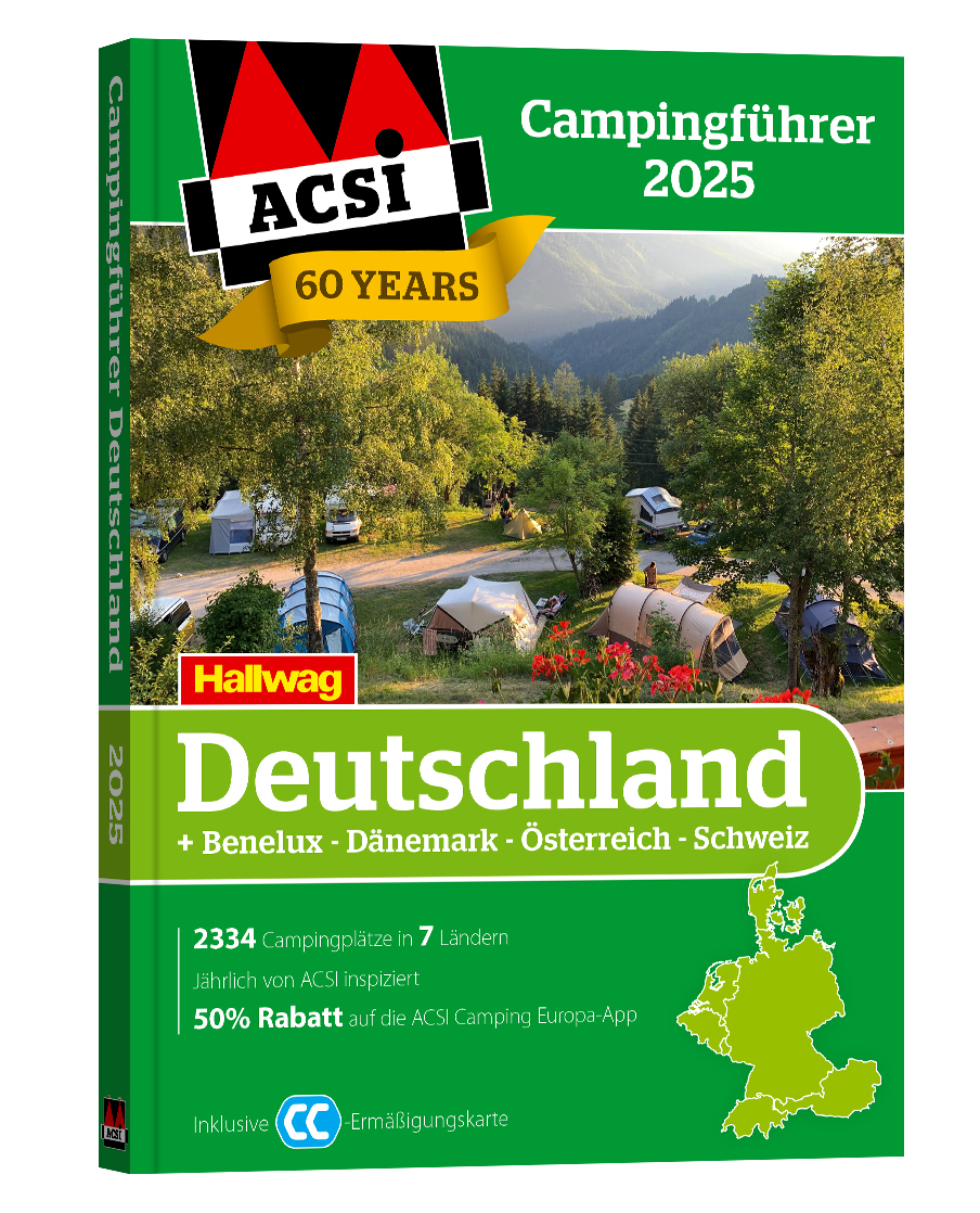 Online bestellen: Campergids ACSI Campingführer Deutschland 2025 | ACSI