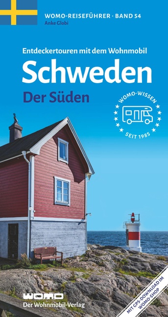 Online bestellen: Opruiming - Campergids Entdeckertouren mit dem Wohnmobil Schweden (Süd) - Zweden zuid | WOMO verlag