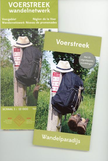 Wandelkaart Voerstreek wandelnetwerk + gids | Voerstreek