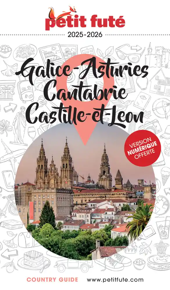 Online bestellen: Reisgids Country guide Galice Asturies Cantabrie Castille-et-Leon 2025 | Petit Futé