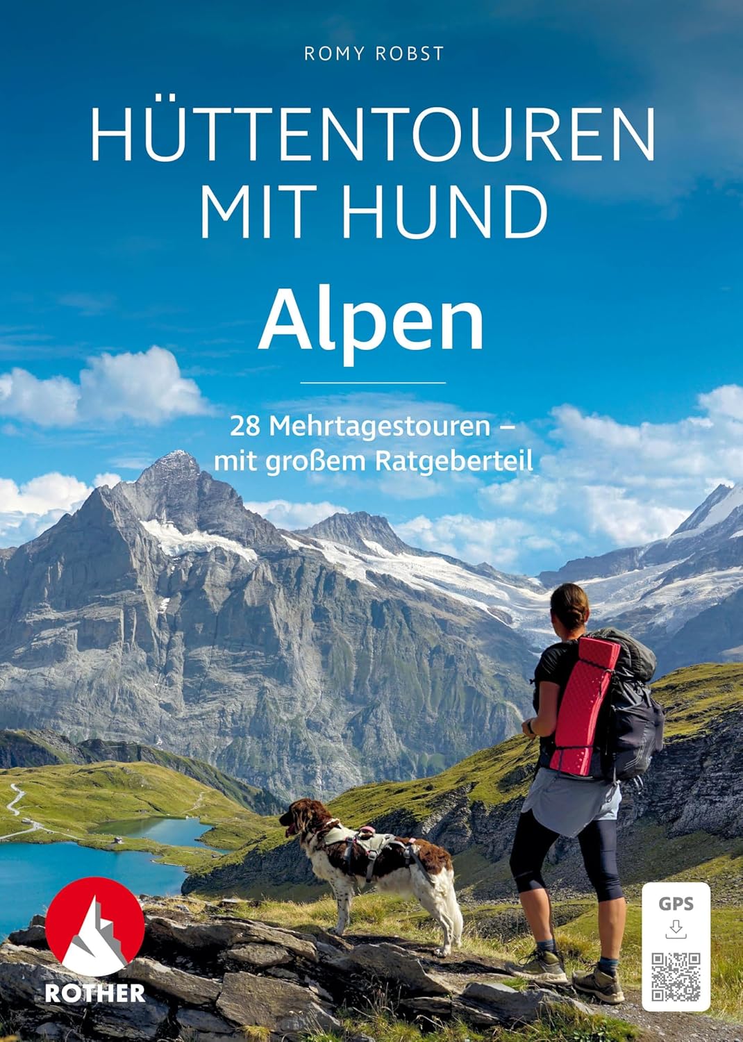 Online bestellen: Wandelgids Alpen - Hüttentouren mit Hund | Rother Bergverlag